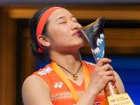 An completes historic grand slam at Badminton Asian Championships
